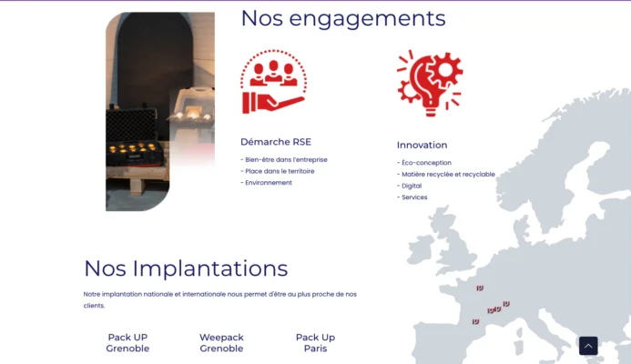 Création de site web